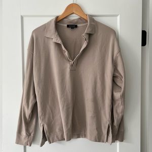 AYR - Cool Polo in Shroom - Size Medium